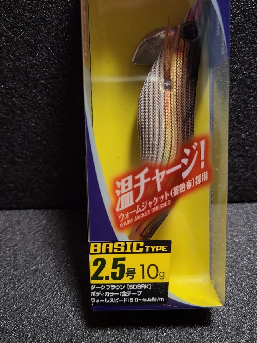 Amazon.co.jp: ヤマシタ エギ王Q LIVE 2.5号 金テープ ダークブラウン